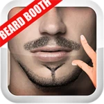 beard booth - photo editor app android application logo